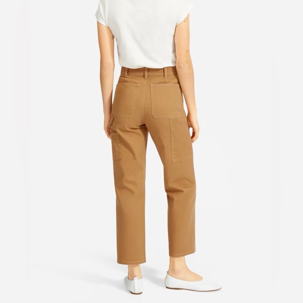 Everlane Carpenter Pant in Khaki/Golden Brown